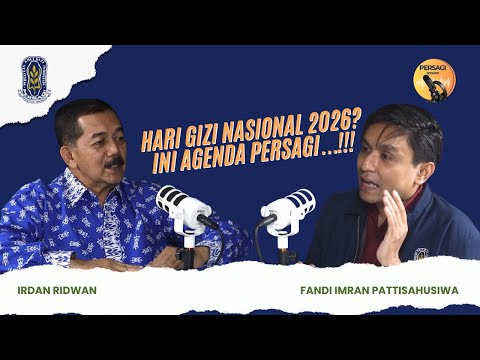 Hari Gizi Nasional 2026?? Ini Agenda PERSAGI Kabupaten Kulon Progo!!! | PERSAGI Kabupaten Kulon Progo PODCAST Eps. 16